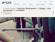 Tablet Screenshot of mgts.com