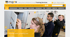 Desktop Screenshot of mgts.co.uk